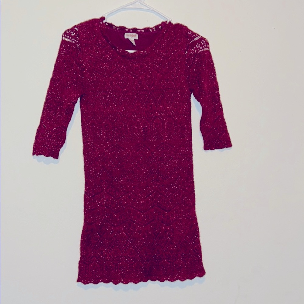 Cat & Jack Red Casual Dress